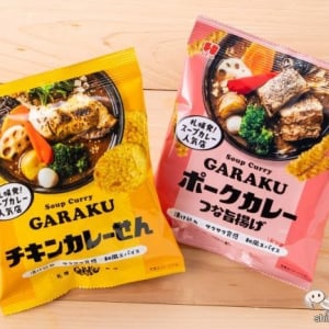 【コラボ】札幌の大人気スープカレー専門店の秘伝のスパイスと和風だしを再現！ 『GARAKUチキンカレーせん』『GARAKUポークカレーつな旨揚げ』を食べてみた