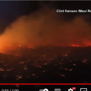 ハワイのマウイ島で大規模な山火事が発生 「目を疑うような光景」「地球が沸騰している証拠」
