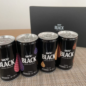 UCCの抽出技術により作られたプレミアムなBLACKを飲み比べ！『UCC BLACK無糖 COFFEE CREATION缶 185g 4種アソート』が数量限定販売中