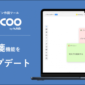 サクッと図を描いて簡単に共有できるツール「Cacoo」、付箋機能をアップデート