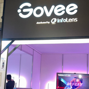 スマートLEDでデスクや部屋を色彩演出！映像に合わせて独自に輝く「Govee」をTGS2023で体験！