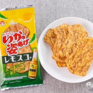 広島のご当地調味料がスナックに！ 『いかの姿あげ レモスコ味』はスッぱ辛くてクセになる味