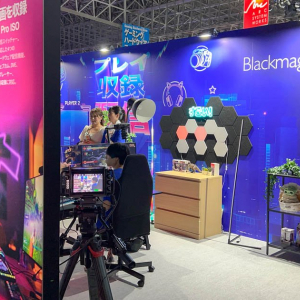 TGSに初出展！ストリーマーとの相性抜群の「Blackmagic Design」ブースをレポート！