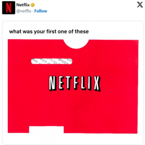 Netflixで最初に借りたDVDは何？ レンタルサービス終了のNetflixが呼びかけ