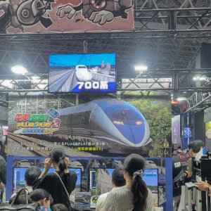 TGS2023の「ハピネット」ブースにて新幹線を運転できる「電車でGO！PLUG＆PLAY2 山陽新幹線編 EX」が登場！「X68000 Z PRODUCT EDITION BLACK MODEL」の展示も