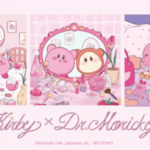 ふんわりかわいいカービィ！「Kirby×Dr.MORICKY」プライズが2023年10月より登場