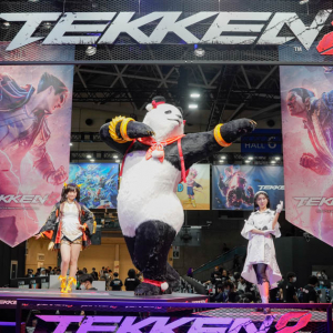 巨大パンダ像が登場！TGS2023の「バンダイナムコ」ブースにて「鉄拳8」を試遊！