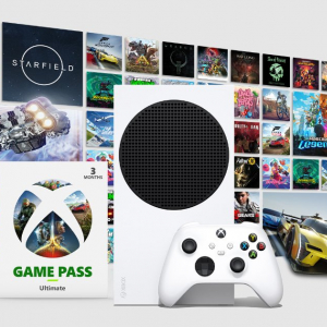 「Xbox Series S スターターバンドル」が発表、37,978円(税込)でXbox Game Pass Ultimate 3ヶ月利用権付き