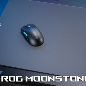 ROG初の強化ガラス採用ゲーミングマウスパッド「ROG MOONSTONE ACE L」が11月10日発売