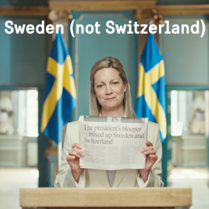 スウェーデン観光局「スイスではない」 動画で違いアピール