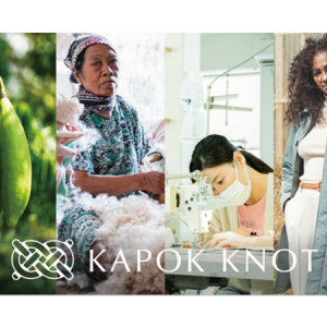 【大阪府大阪市】木の実由来のサステナブルなファッションブランド「KAPOK KNOT」がポップアップ開催！