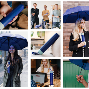 お財布にも環境にも優しい！強風に負けず、濡れても雫が気にならないロンドン生まれの傘「Gilley」