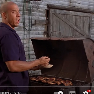 BBQグリルで肉が焼かれる映像が延々と流れる1時間動画を『ワイルド・スピード』公式が公開