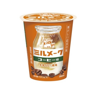 千葉県の給食の味がチルドカップ飲料「ミルメークコーヒー味」として発売