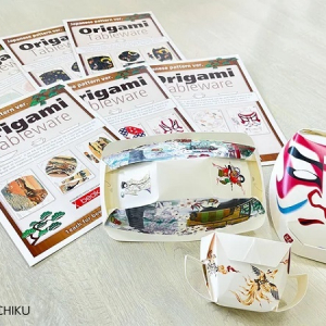 折り紙食器「beak」から、和柄やキャラクターデザインの商品がクラファンに登場！