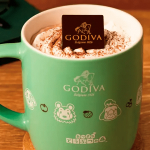 バレンタインデーシーズン限定！GODIVA caféに「ゴディバ × あつまれ どうぶつの森 ホットチョコレート」が登場