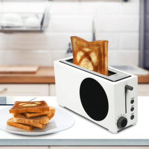 Xbox Series Sの形をしたトースターが話題 「ゲーマーの誕生日プレゼント用トースターだな」「Xbox本体にトースター機能を追加すれば？」