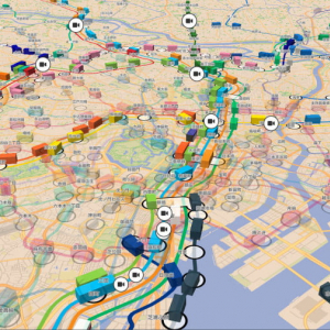 リアルタイムで東京都の電車＆飛行機の動きが観測できる『Mini Tokyo 3D』が超スゴイ！ カワイイ！ カッコイイ！