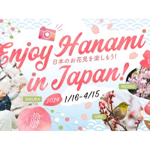 梅・桃・桜のお花見写真を募集するInstagramキャンペーン！外国人に日本文化を紹介