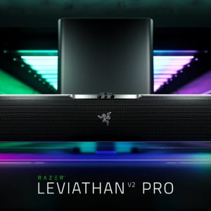 世界初のヘッドトラッキングAI機能搭載されたサウンドバー「Razer Leviathan V2 Pro」が1月31日発売！予約受付開始！