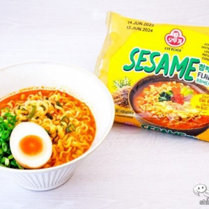 日本初上陸！ 韓国発『オットギ チャムケごまラーメン』はピリ辛さとごまのコクがおいしい話題の味