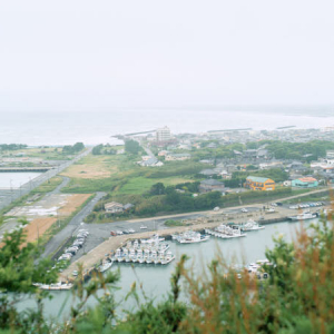 【千葉県旧飯岡町(旭市)】いいおかみなと公園と刑部岬へ。九十九里の海と平野を眺める