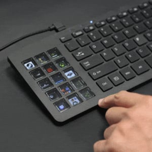 Officeへアクセス、コピー＆貼り付け…よく使う操作を“ボタンを押すだけで”実行できるキーボードが登場！