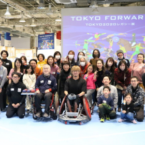 『TOKYO FORWARD TOKYO2020レガシー展』で車いすラグビー＆ボッチャの競技体験！