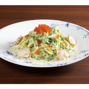 ｢椿屋珈琲｣にて、旬の食材を楽しむ季節限定のパスタ新登場！期間限定ドリップも