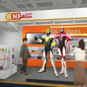 「BN Picturesストア」がアトレ秋葉原に常設決定！銀魂やケロロ軍曹、ドリフェス！など関連グッズを扱う