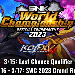 「SNK World Championship 2023」が間もなく開幕、Xiaohai選手やET選手など猛者が集まる