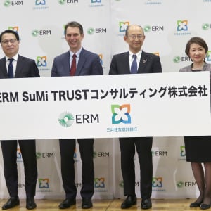 世界最大のサステナ専門コンサル会社「ERM」が三井住友信託銀行と合弁会社を設立