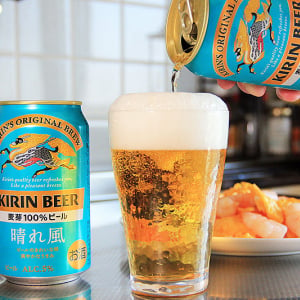 4/2発売「キリンビール 晴れ風」⻨芽100％と日本産ホップ IBUKI で「ビールのきれいな味」飲んで実感！ どんなシーンや料理にも合う最新作に拍手