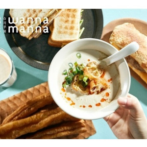 【大阪府 東京都】オリジナルグッズがもらえる！人気の台湾朝食店「wanna manna」がキャンペーン開催