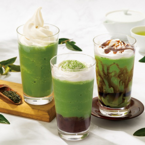 nana’s green teaから、あずき・黒蜜・ソフトクリームの3種の玉露フローズンが新登場