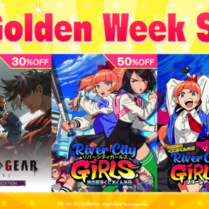 最大50%オフのアークシステムワークス「Golden Week Sale」が開催！EVO Japan 2024メインタイトルのGGSTなど