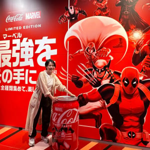 GW後半は渋谷にアッセンブル！  推しヒーロー活動がはかどる「コカ・コーラ×マーベル」イベント開催中