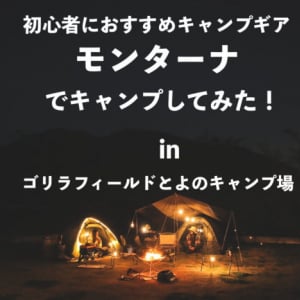 大阪でキャンプにおすすめな「ゴリラフィールドとよのキャンプ場」とおすすめキャンプギア紹介！