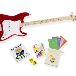 キッズサイズの3弦エレキギター「Fender x Loog Stratocaster」に、新色が登場！