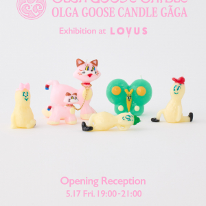 キャンドルブランド〈OLGA GOOSE CANDLE〉のリローンチ、 世界限定10セットのみ展開される〈OLGA GOOSE CANDLE GÃGA〉のお披露目となる展覧会が開催