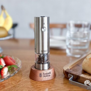 【おすすめ父の日プレゼント！】コンパクトでスタイリッシュ 『Russell Hobbs 充電式ミル ソルト＆ペッパー ミニ』で食卓をお洒落に！