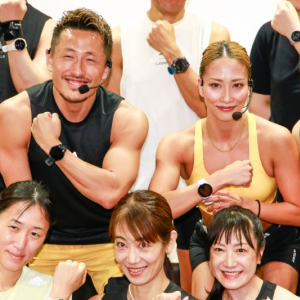 ガーミンアンバサダーに注目のグループエクササイズ「Les Mills」のトレーナー2人が就任！心拍数を測りながら運動を