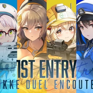 アクスタとカードで対戦する「NIKKE DUEL ENCOUNTER」が8月23日にリリースへ