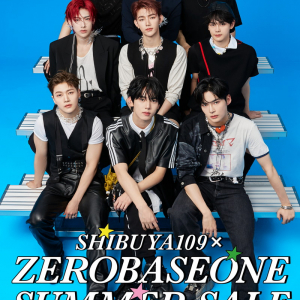 ZEROBASEONE × SHIBUYA109 夏のコラボキャンペーン開催