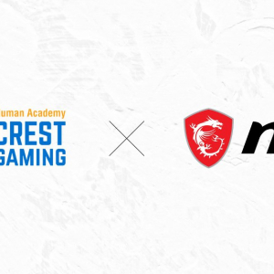 eスポーツチーム「Human Academy CREST GAMING」が「エムエスアイコンピュータージャパン株式会社」とスポンサー契約の締結を発表！