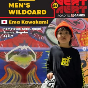 海外の大会で注目を集めた日本人スケートボーダーはまだ9歳