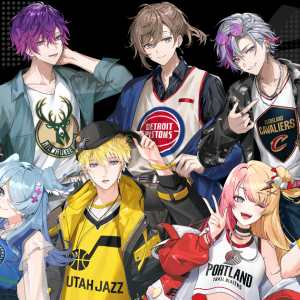 楽天コレクションにて「NBA」と「NIJISANJI EN」/「にじさんじ」がコラボしたオリジナルグッズが販売開始！缶バッジが当たるキャンペーンも実施中