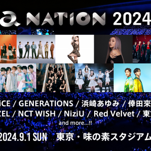 4年ぶりの開催〈a-nation〉に浜崎あゆみ、Da-iCE、Red Velvet、東方神起ら9組発表