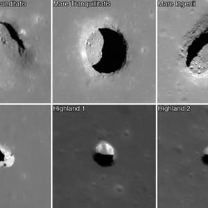 【歴史的写真】NASAが「月の洞窟画像」を複数公開 / 月面の洞窟が複数ある可能性を明示