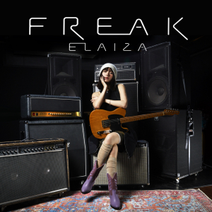 ELAIZA、8/7にポルカドットスティングレイ雫プロデュースの新SG「FREAK」リリース決定